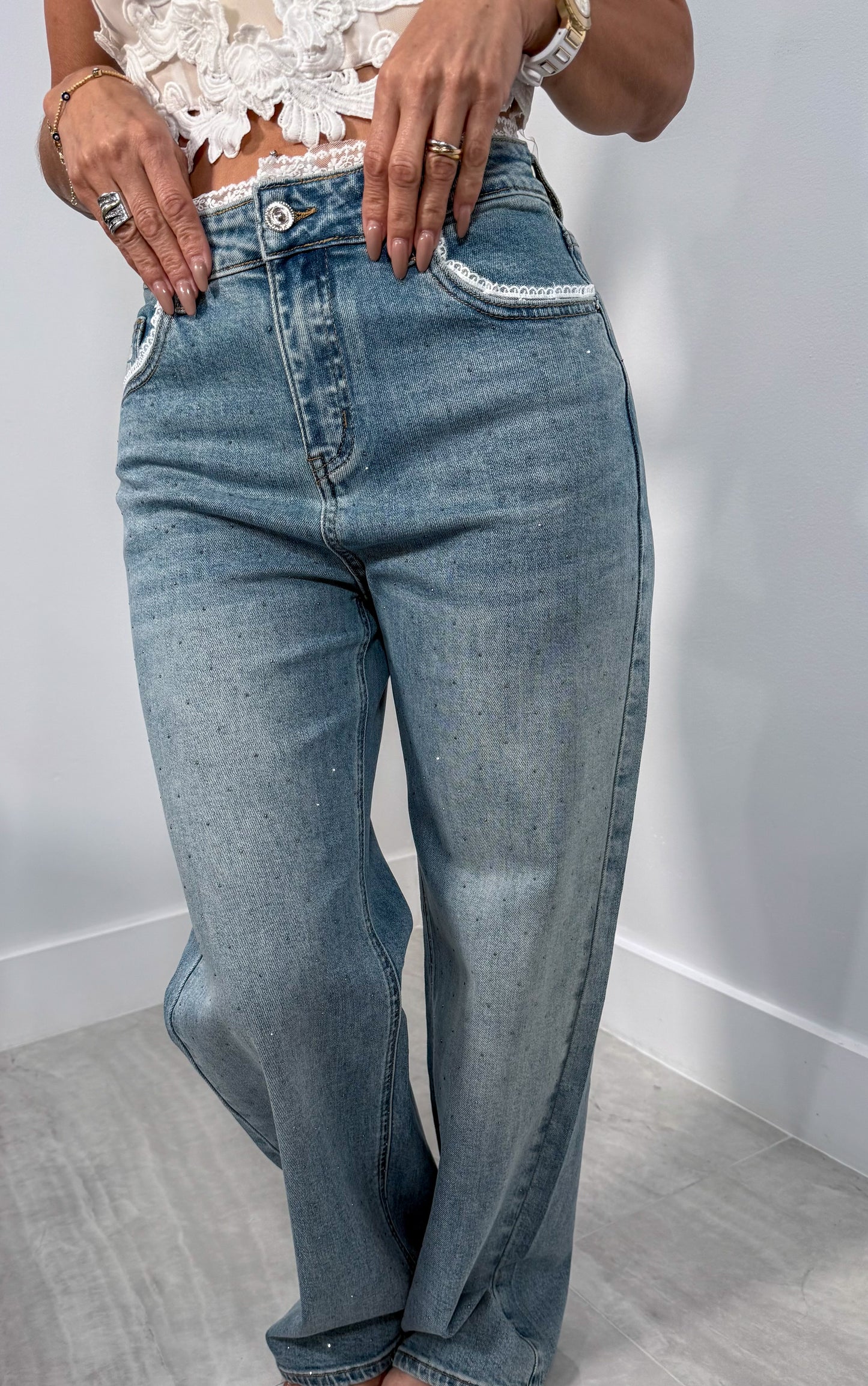 ARIA DENIM PANTS